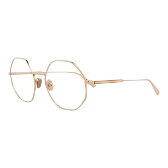 Dior Womens Round/Oval Gold Gold Transparent Fashion Designer Eyewear - Picture 1 of 4